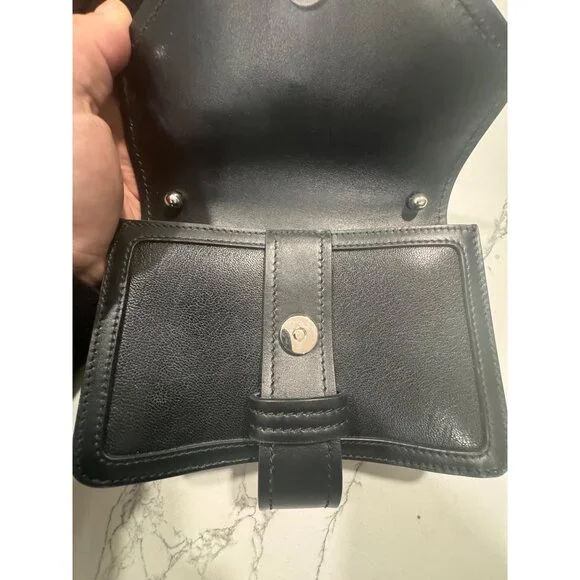 Chloé purse Aby Chain Leather Crossbody Bag With Gold Chain Strap & Buckle - Picture 10 of 14